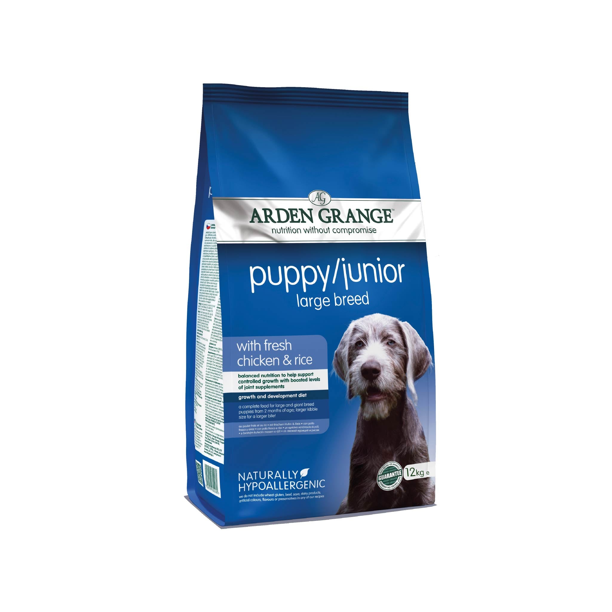 Arden Grange Dry Dog Food Large Breed Junior Puppy Food With Fresh