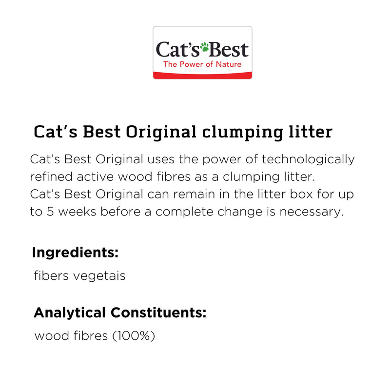 JRS Cat's Best Original Cat Litter 5.2 kg Limited Period Offer