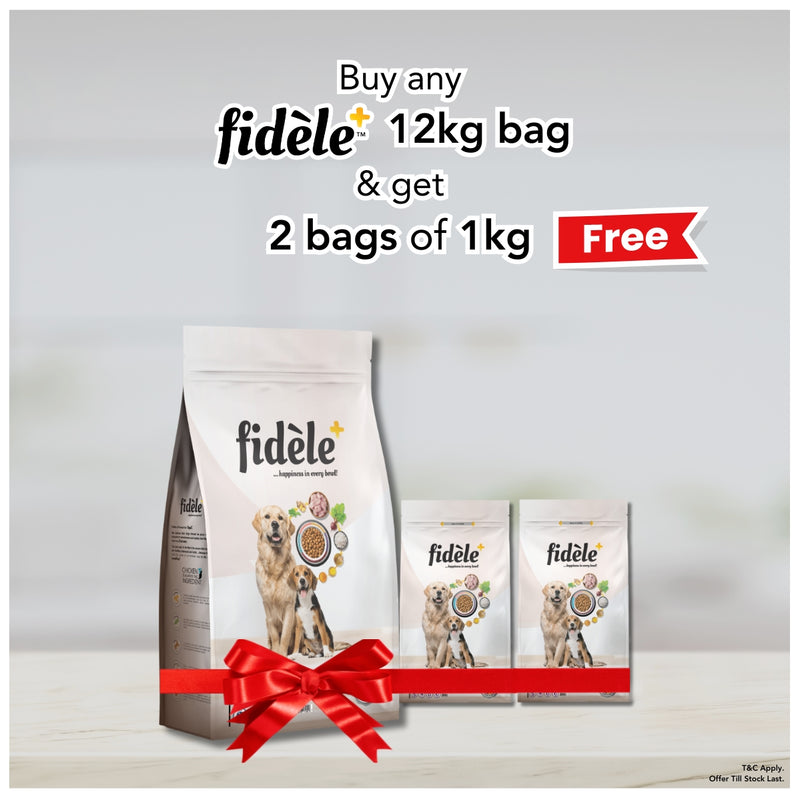 Fidele+ Dry Dog Food Adult Light & Senior