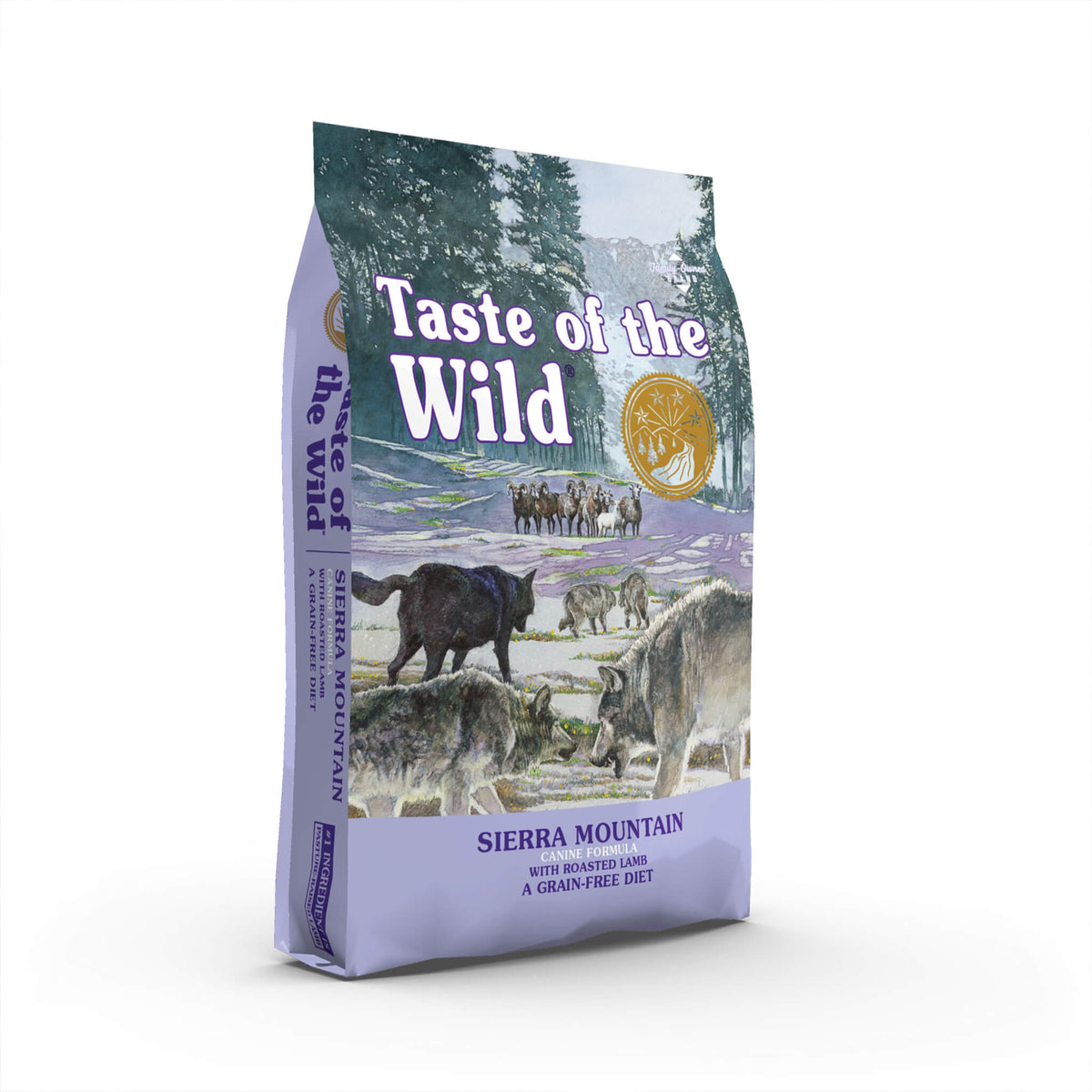 Taste of the Wild Dry Dog Food Sierra Mountain Canine Roasted Lamb Orange Pet Nutrition